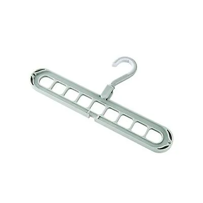 10pcs green Indoor hangers, household multifunctional hangers, balcony drying racks AZ12960