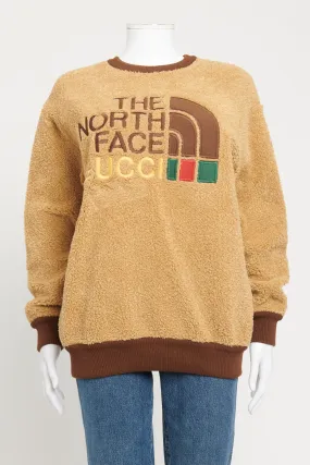 2021 Beige Faux Shearling Preowned Teddy Jumper