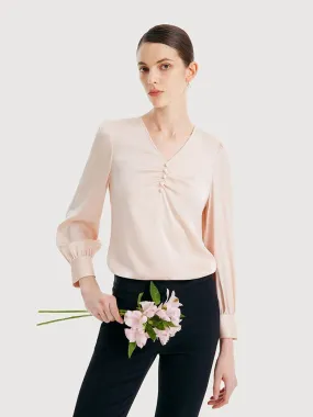 22 Momme Silk Woven Blouse