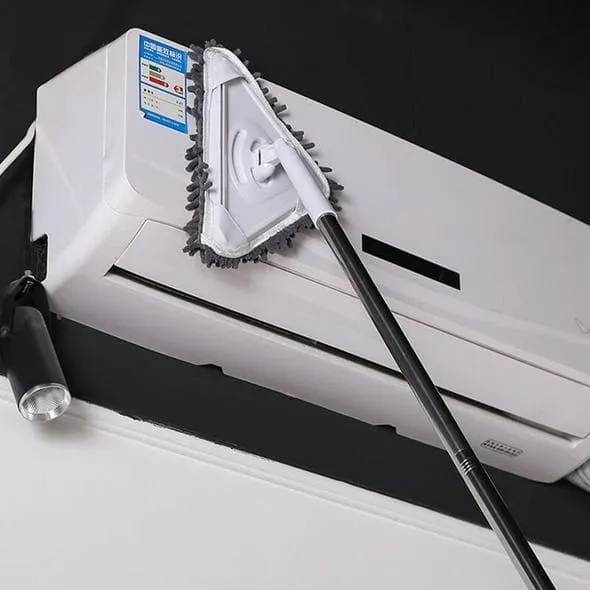 360 Rotating Triangular Corner Mop With Long Handle