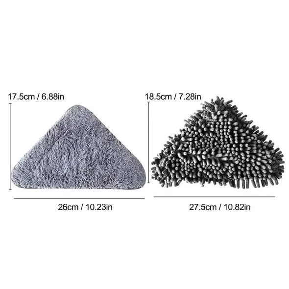 360 Rotating Triangular Corner Mop With Long Handle