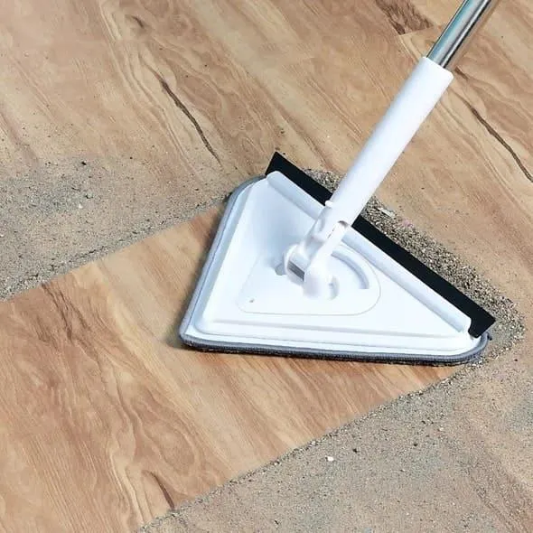360 Rotating Triangular Corner Mop With Long Handle