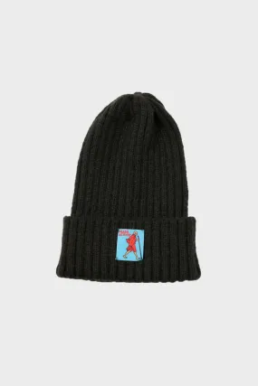 5G Wool Knit Cap - Black