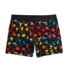 6" No Fly Boxer Briefs - Rainbow Dragon