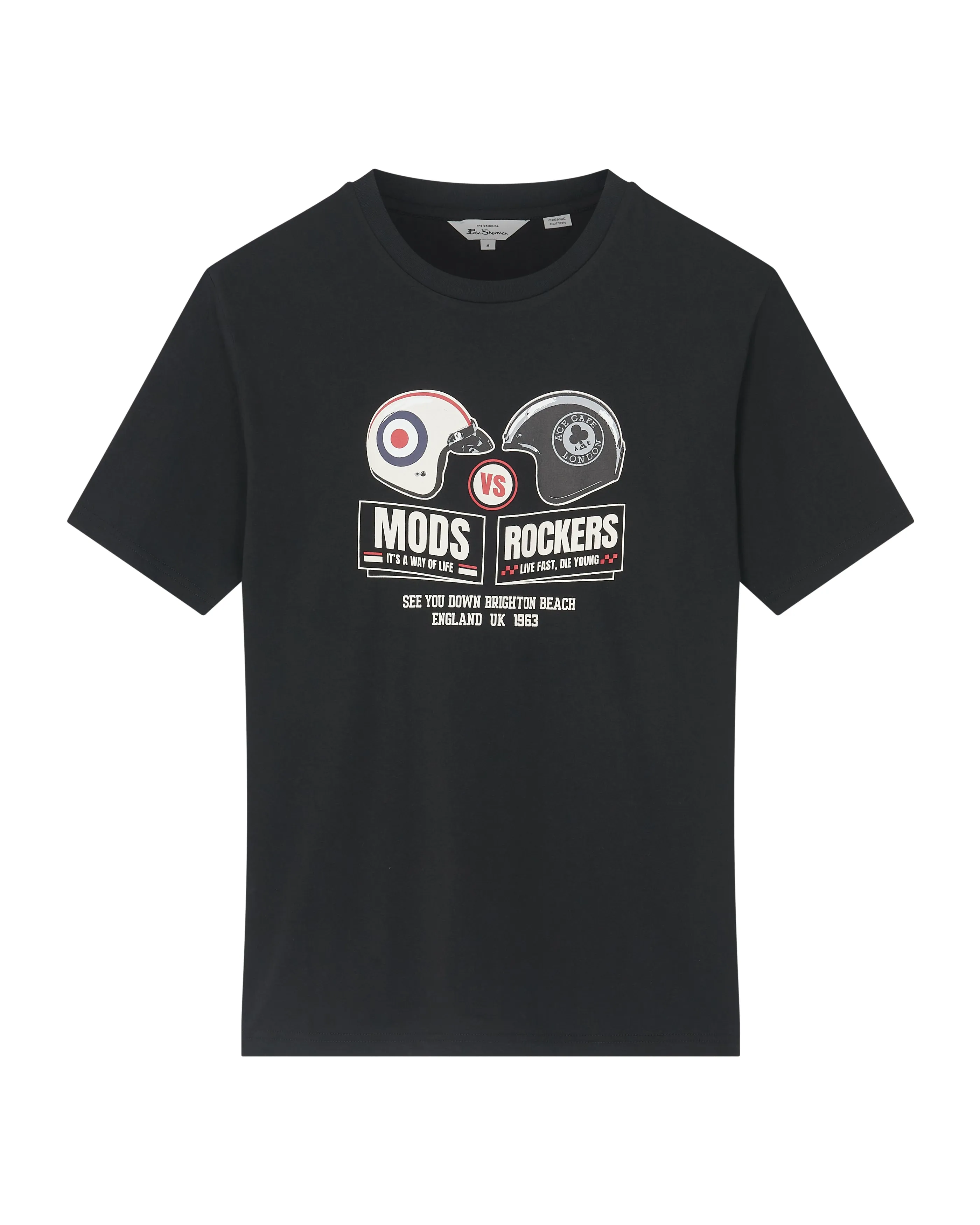 Ace Cafe Mods Vs Rockers - Black