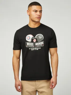 Ace Cafe Mods Vs Rockers - Black