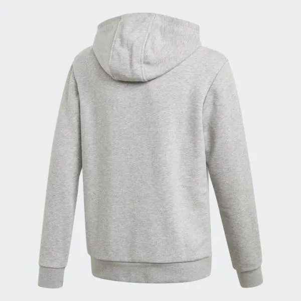 adidas - Boy - Trefoil Hoodie - Grey/White