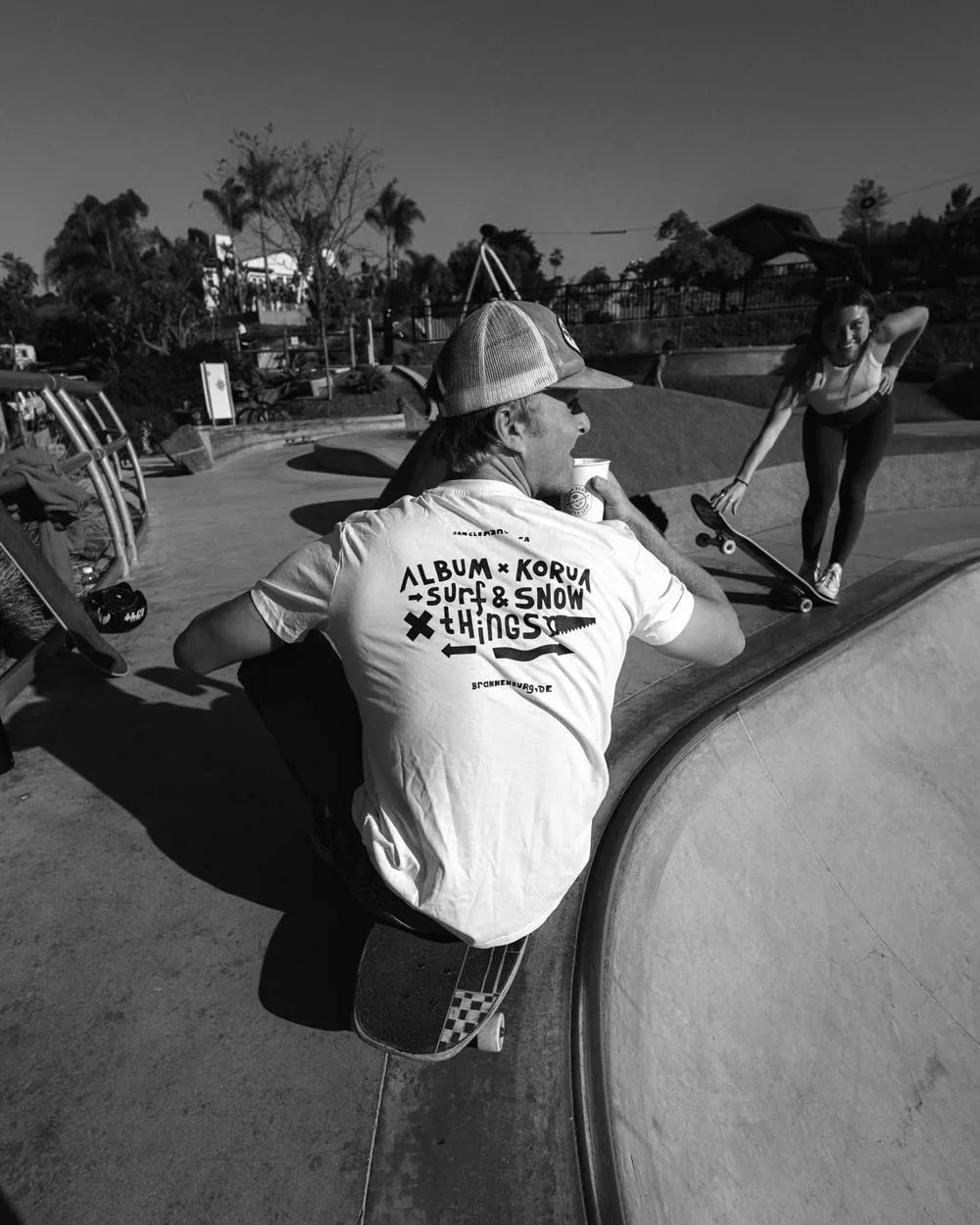 Album x KORUA Snow & Surf Things Shirt