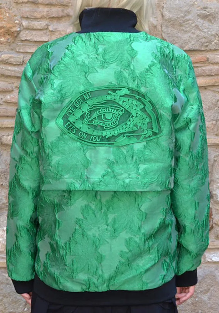 ALEXANDRA MOURA BOMBER JACKET GREEN