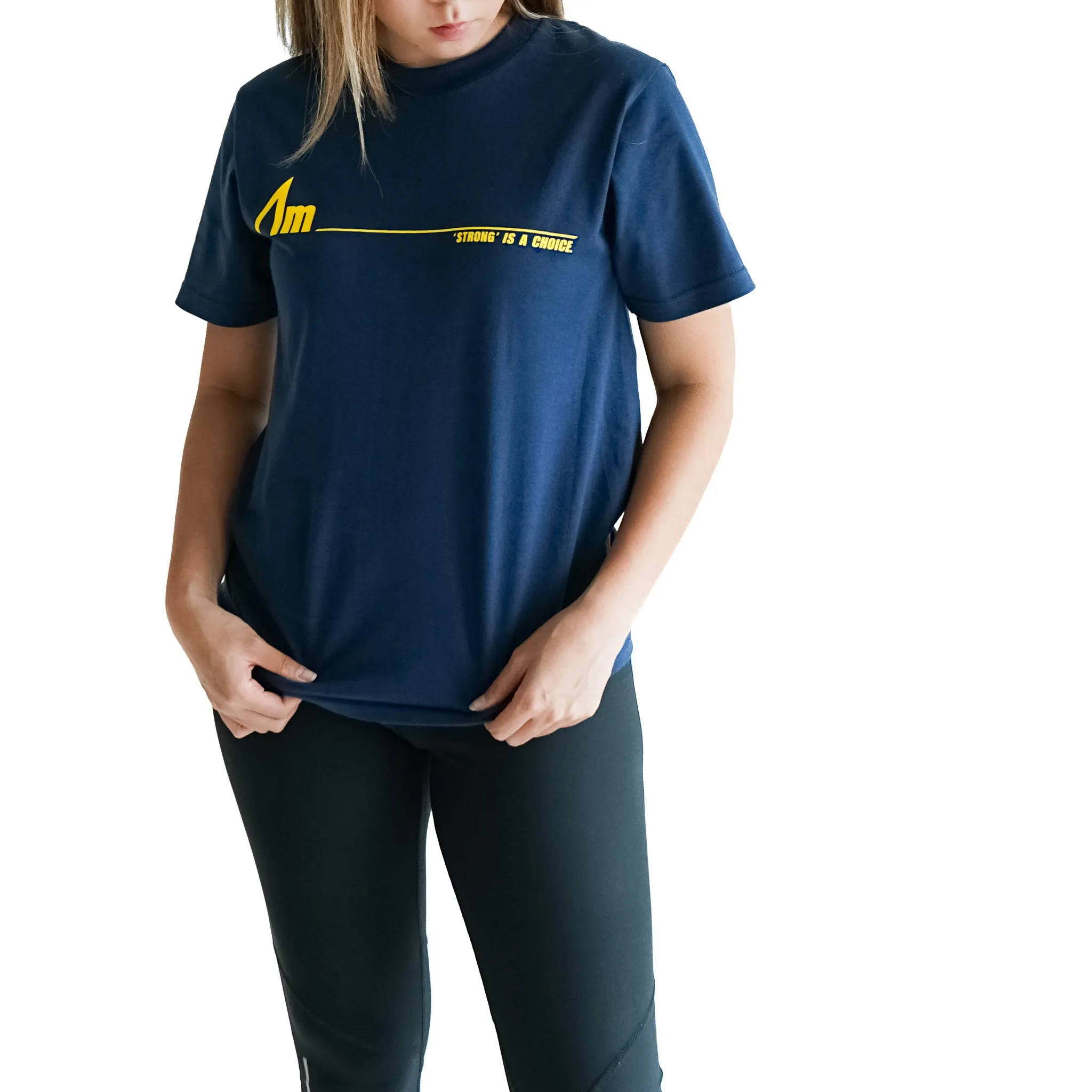 Am____ BASIC TEE | NAVY