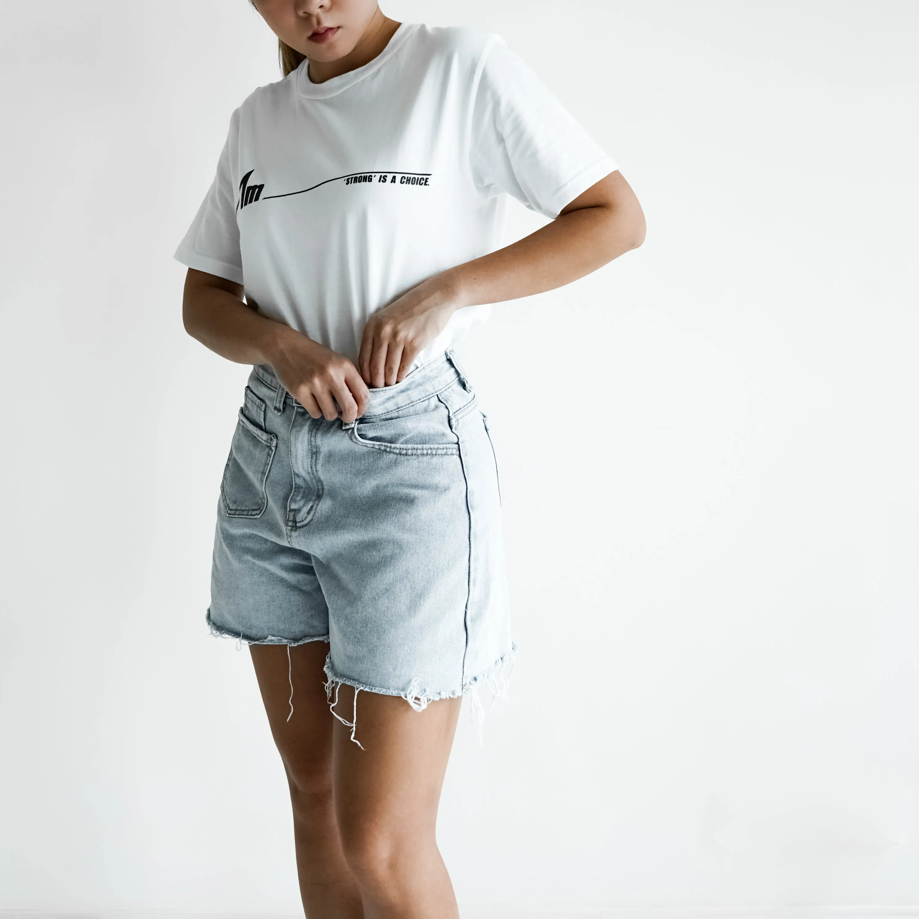 Am____ BASIC TEE | White
