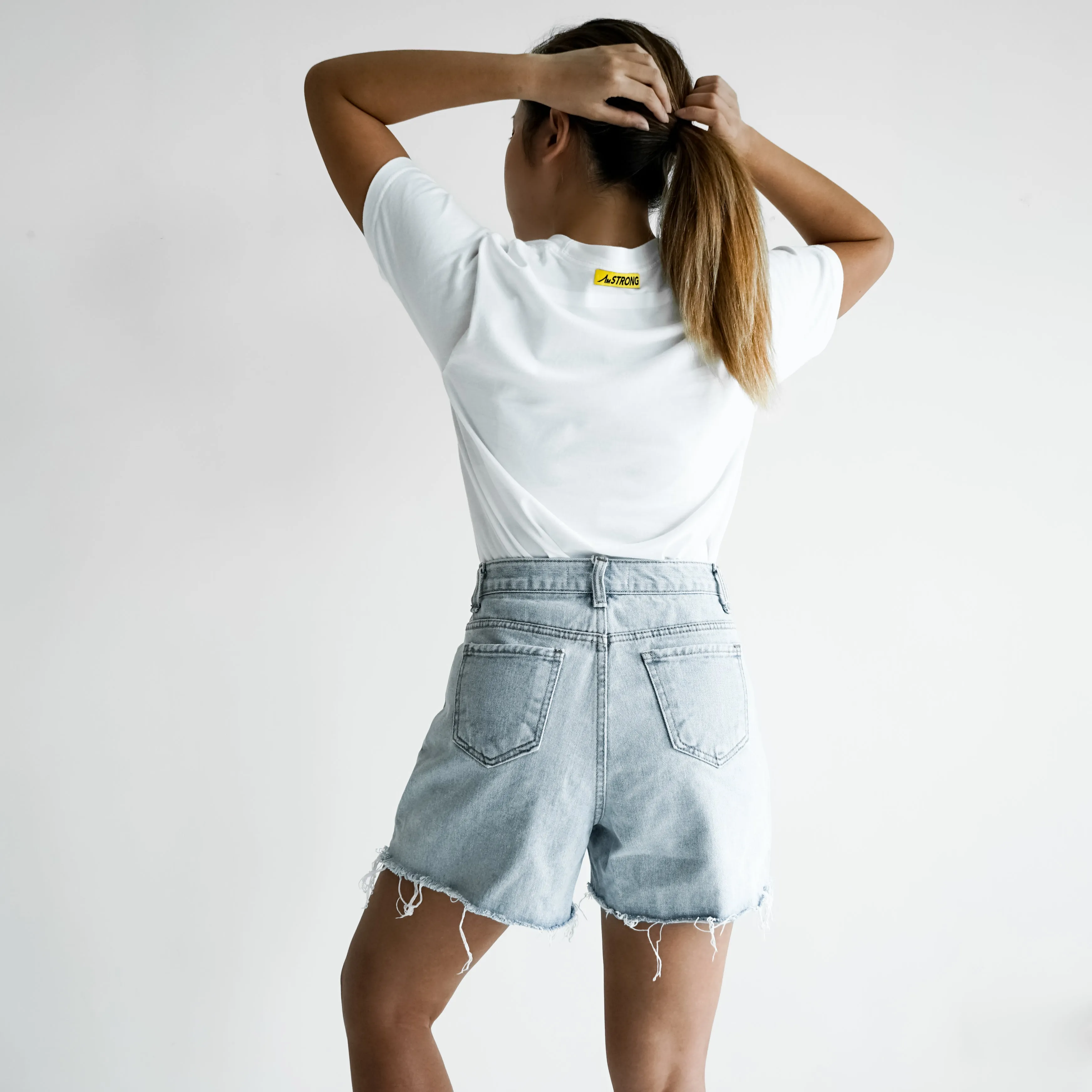 Am____ BASIC TEE | White