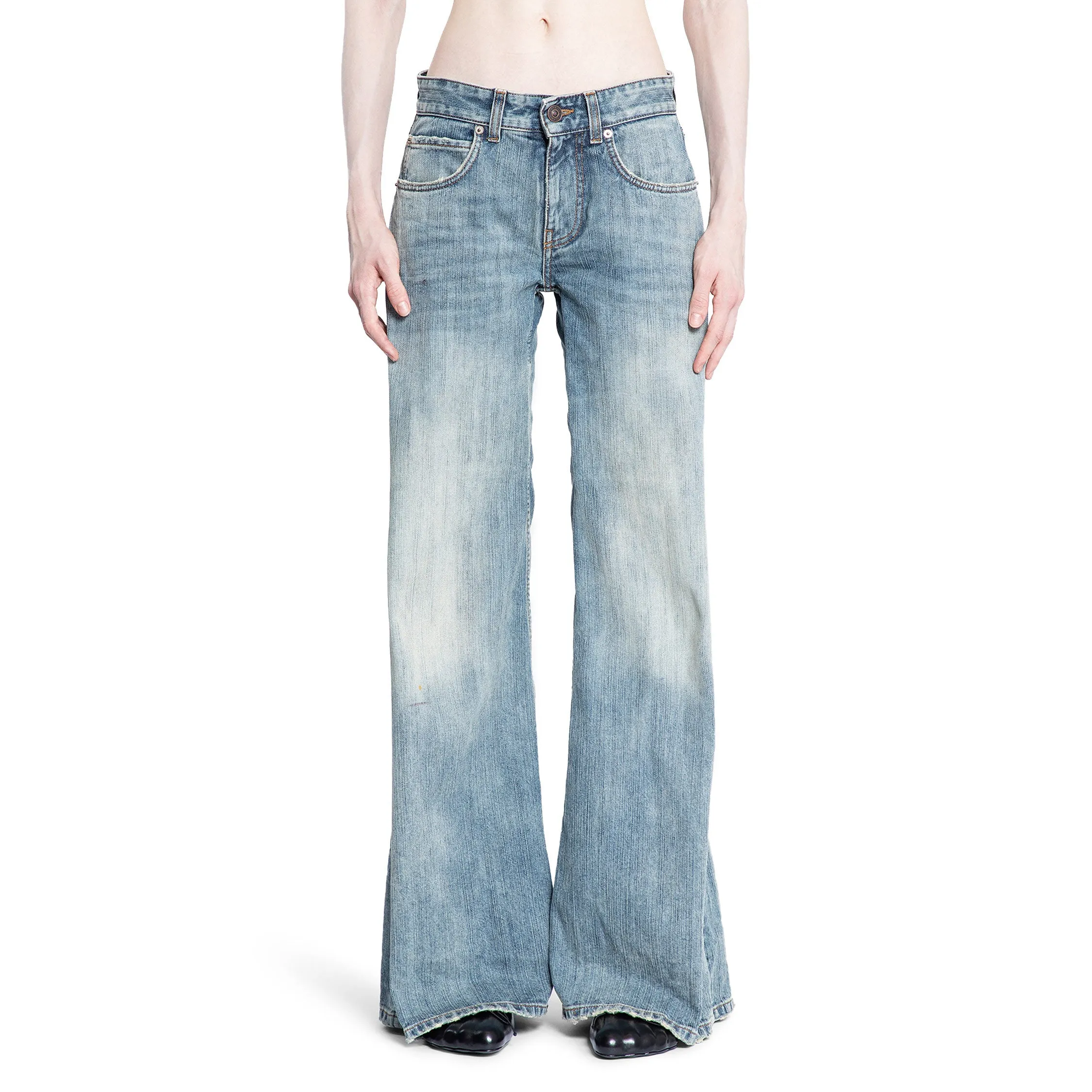 BALENCIAGA WOMAN BLUE JEANS
