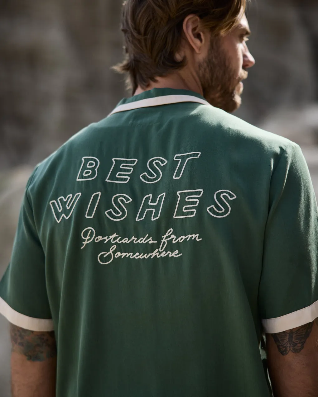 Best Wishes Bowling Shirt