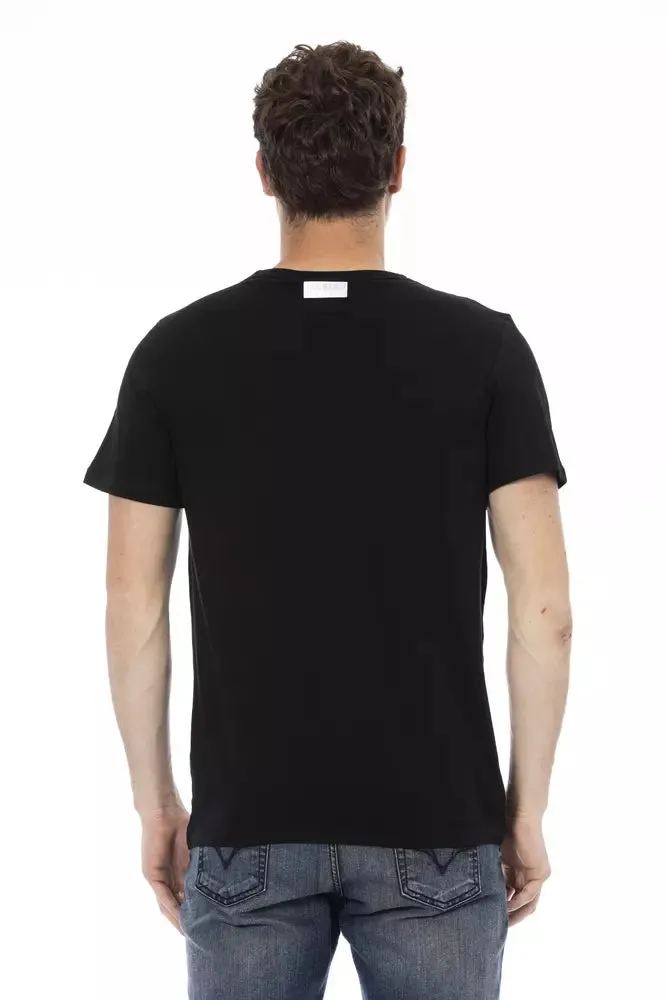 Bikkembergs Black Cotton Men's Men's T-Shirt
