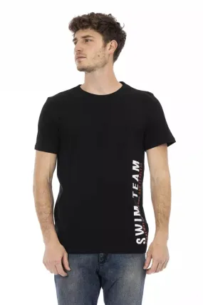 Bikkembergs Black Cotton Men's Men's T-Shirt