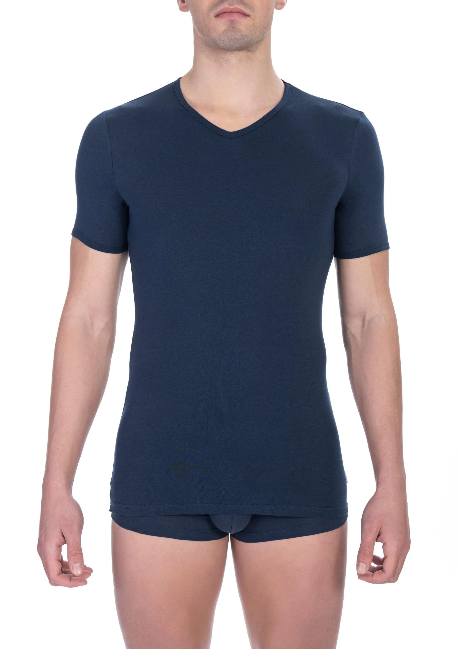 Bikkembergs Blue Cotton Men Men's T-Shirt