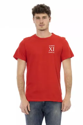 Bikkembergs Red Cotton Men Men's T-Shirt
