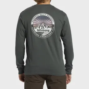 Billabong Mens Rockies Long Sleeve T-Shirt - Slate Green