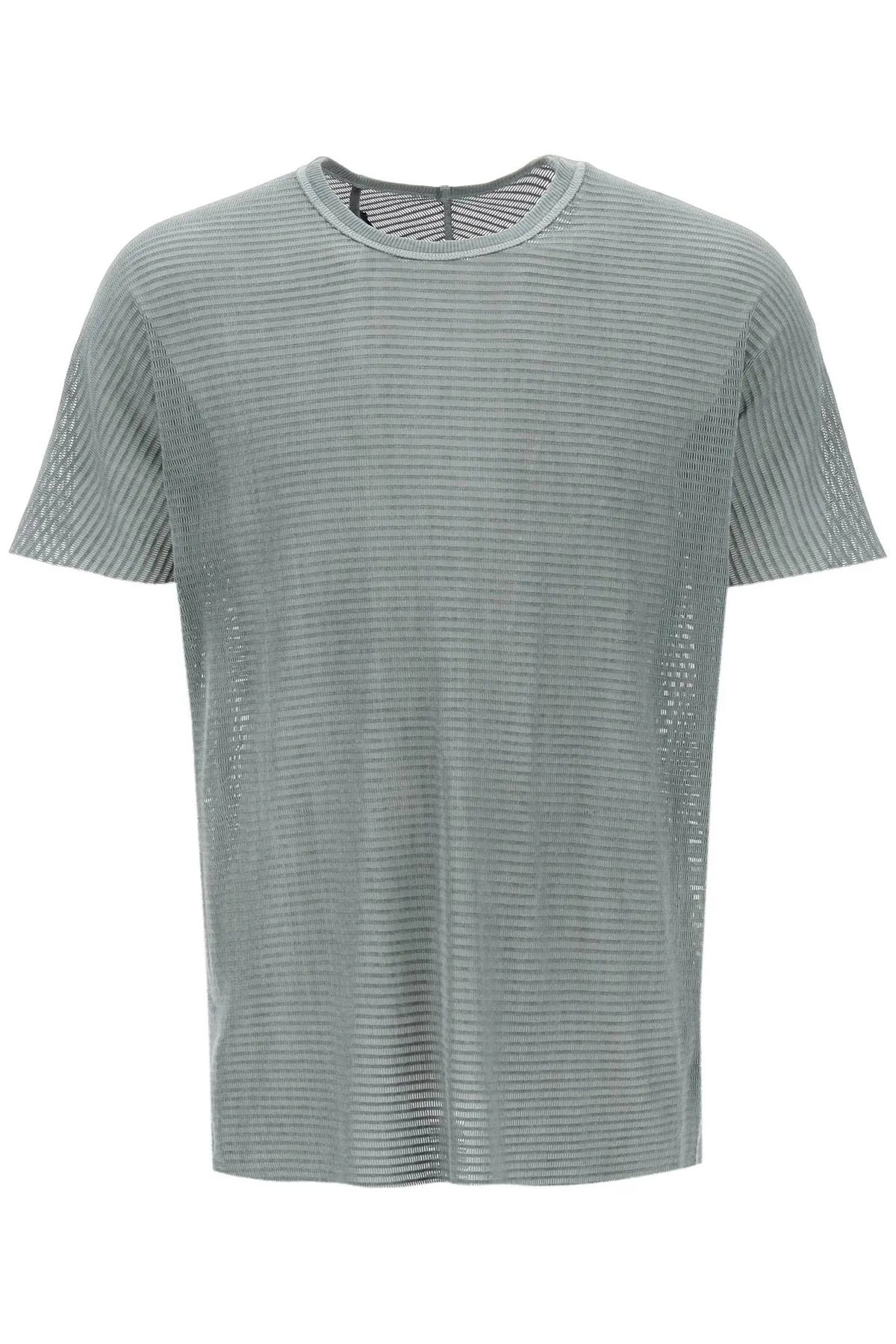 Boris Bidjan Saberi Men's Cotton Perforated T-Shirt