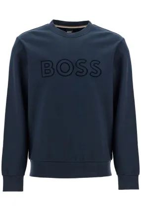 Boss Men's Crewneck Sweatshirt With Logo