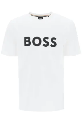 Boss Men's Tiburt 354 Logo Print T-Shirt