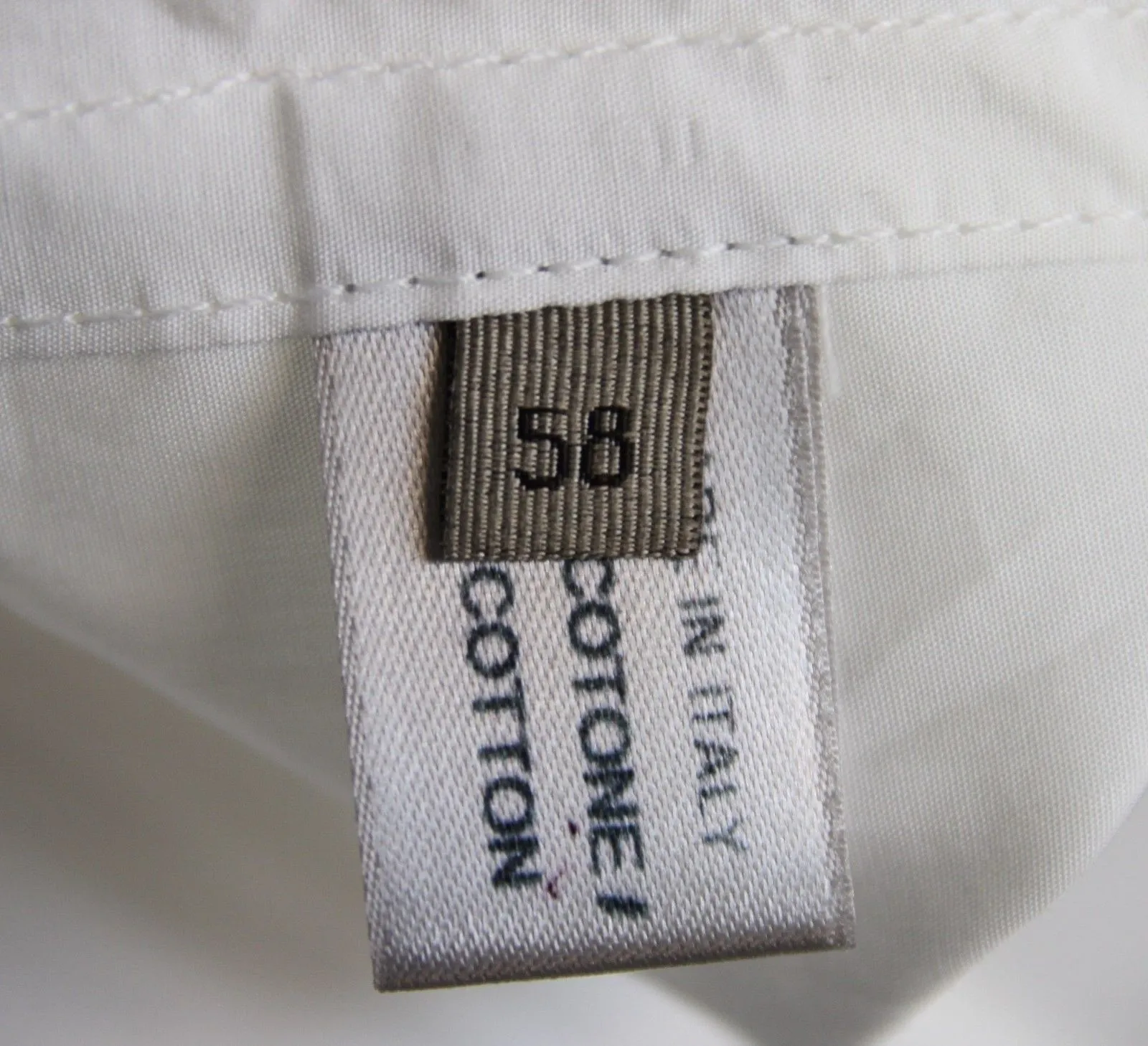 Bottega Veneta Men's White Dress Shirt Top (IT 52 / US 42)