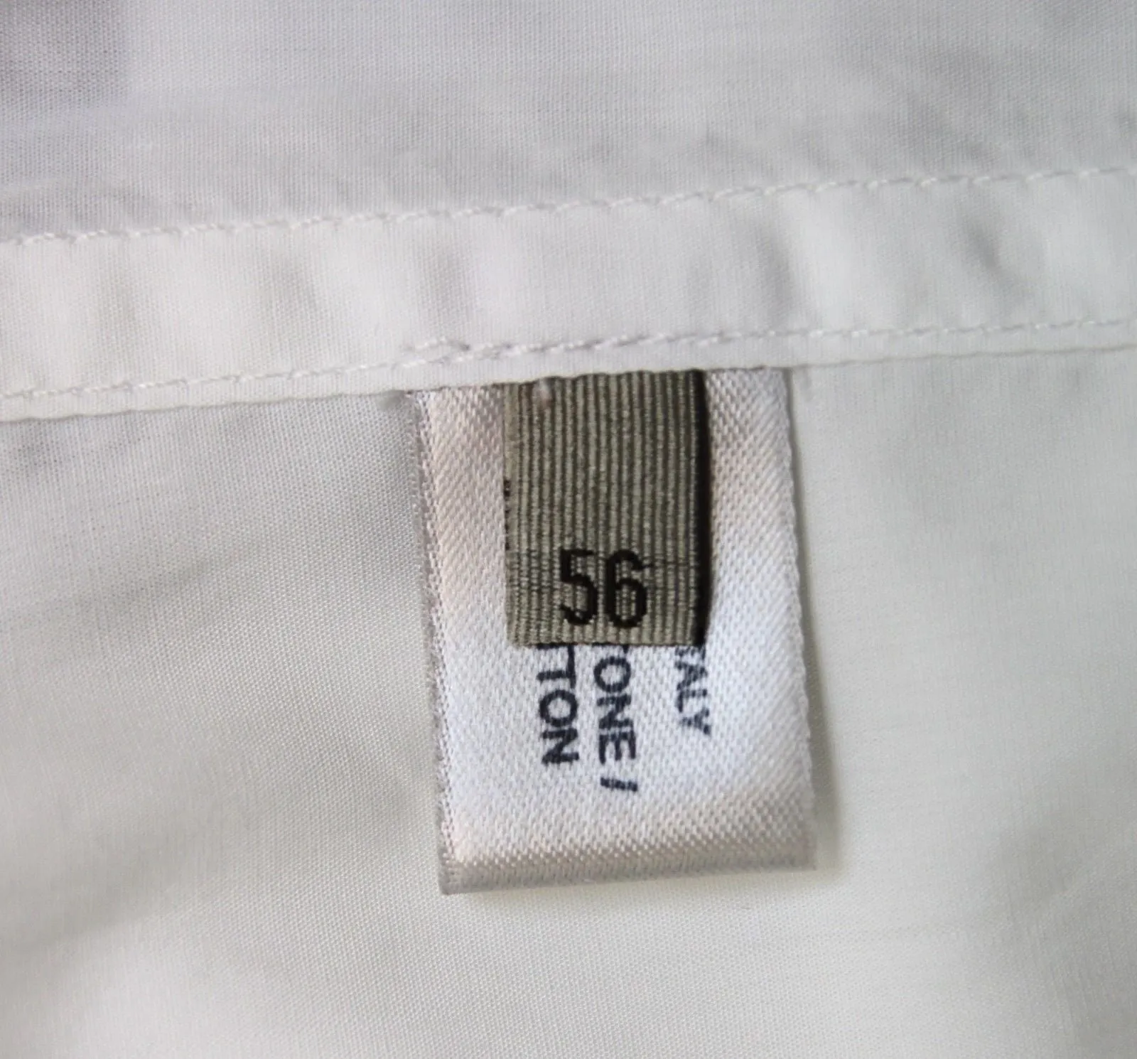 Bottega Veneta Men's White Dress Shirt Top (IT 52 / US 42)