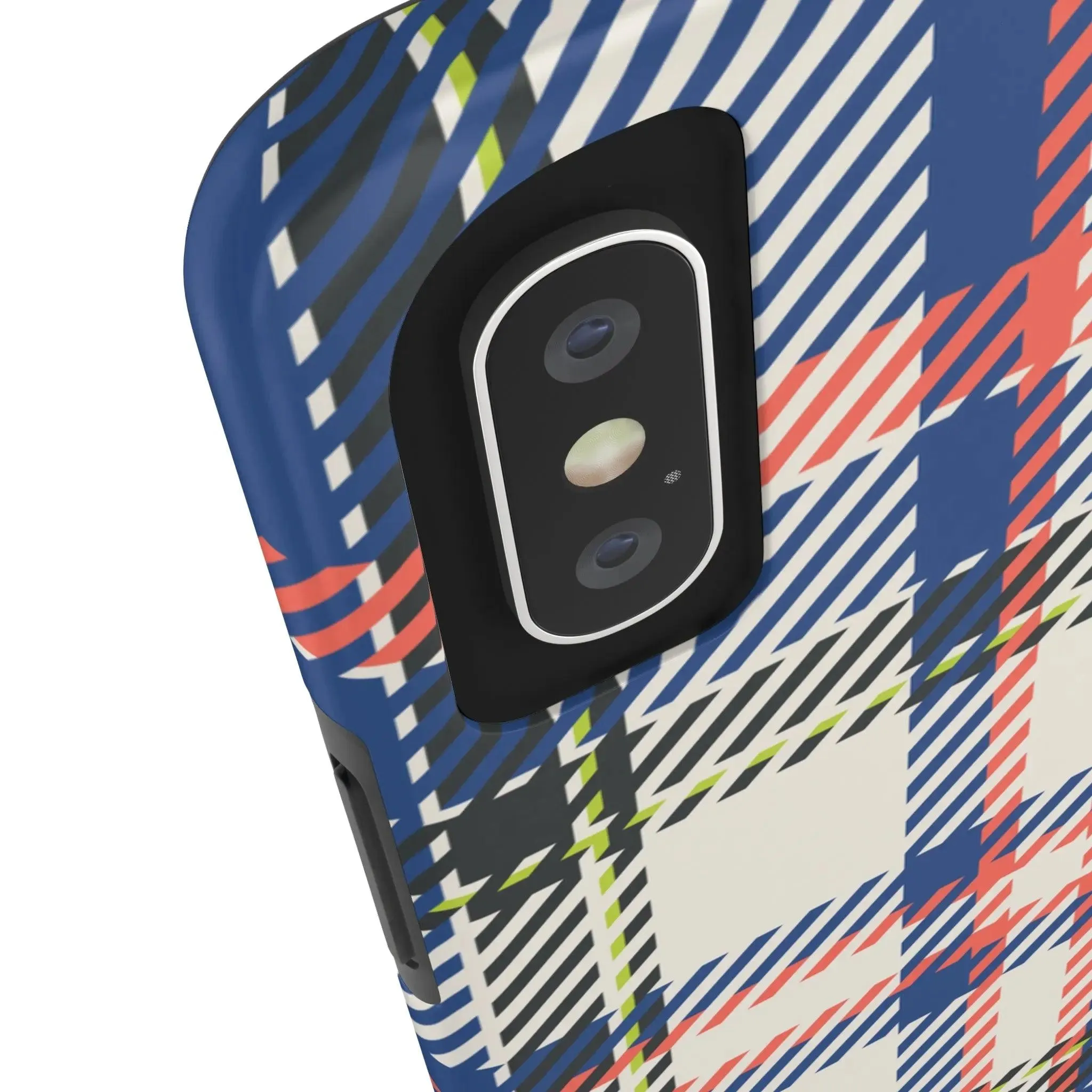 Boyfriend Shirt | Blue Plaid Case