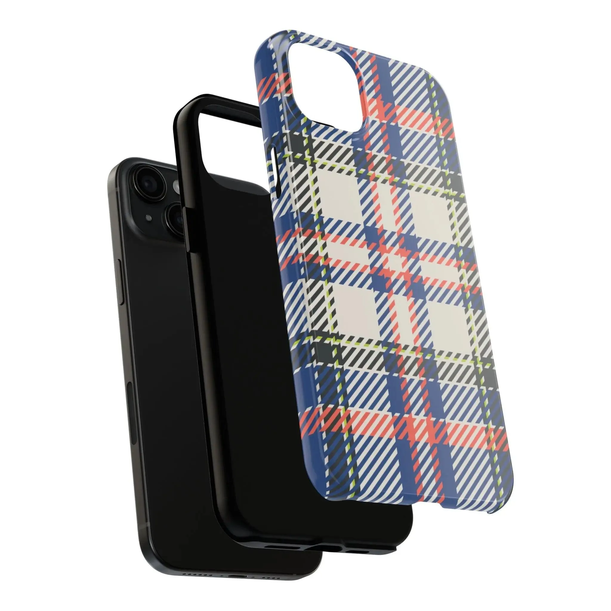 Boyfriend Shirt | Blue Plaid Case
