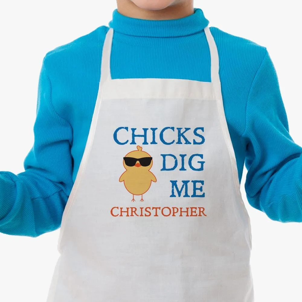 Boys Personalized Kids Apron | Multiple Designs Available