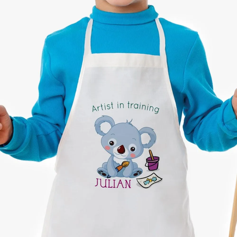 Boys Personalized Kids Apron | Multiple Designs Available