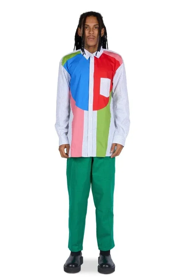 Bright Colors Stripe Shirt