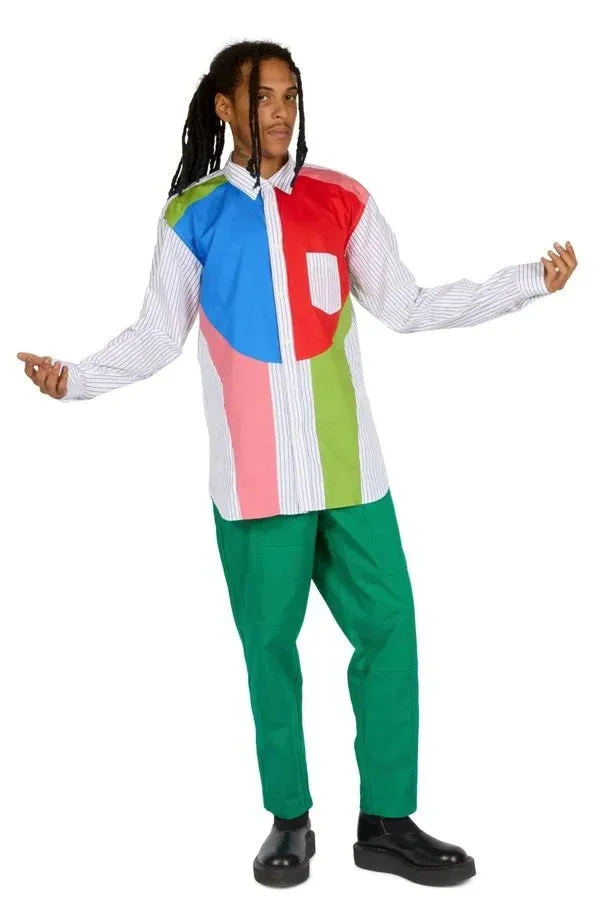 Bright Colors Stripe Shirt