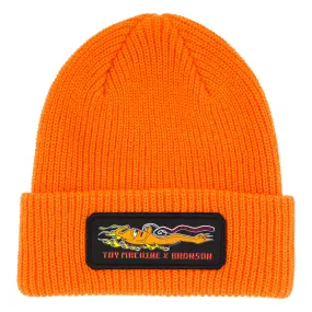 Bronson x Toy Machine Beanie - Orange