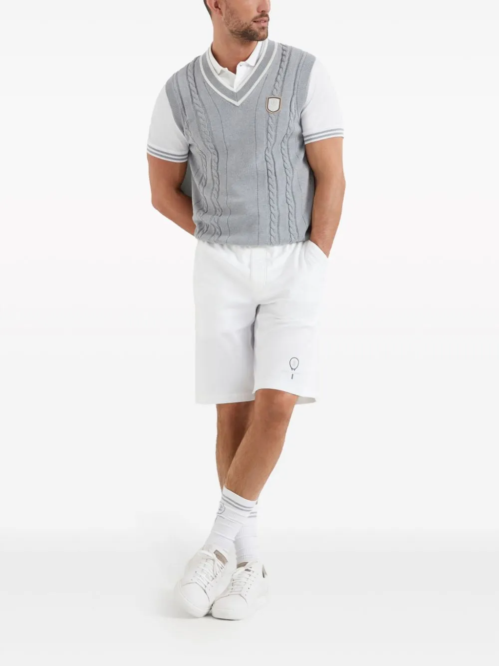 Brunello Cucinelli Men's T-Shirts And Polos White