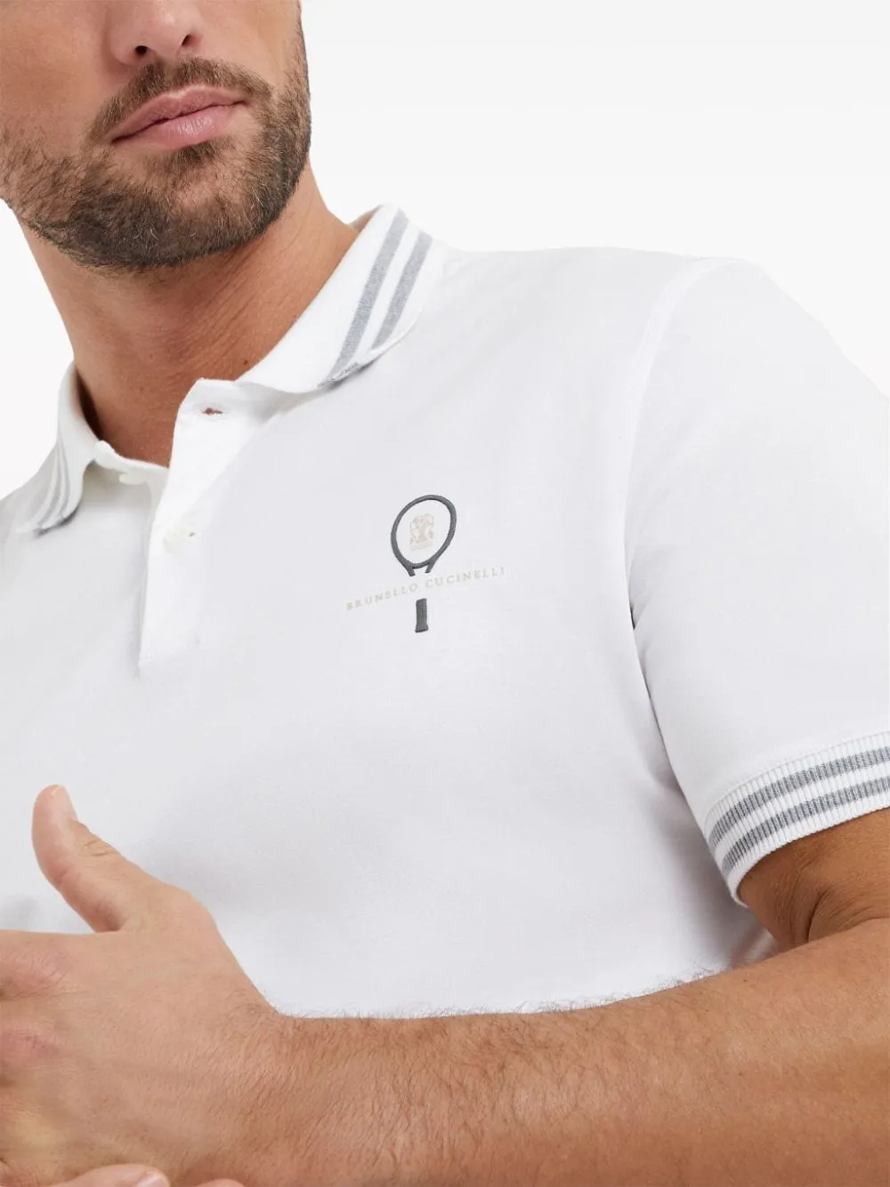 Brunello Cucinelli Men's T-Shirts And Polos White