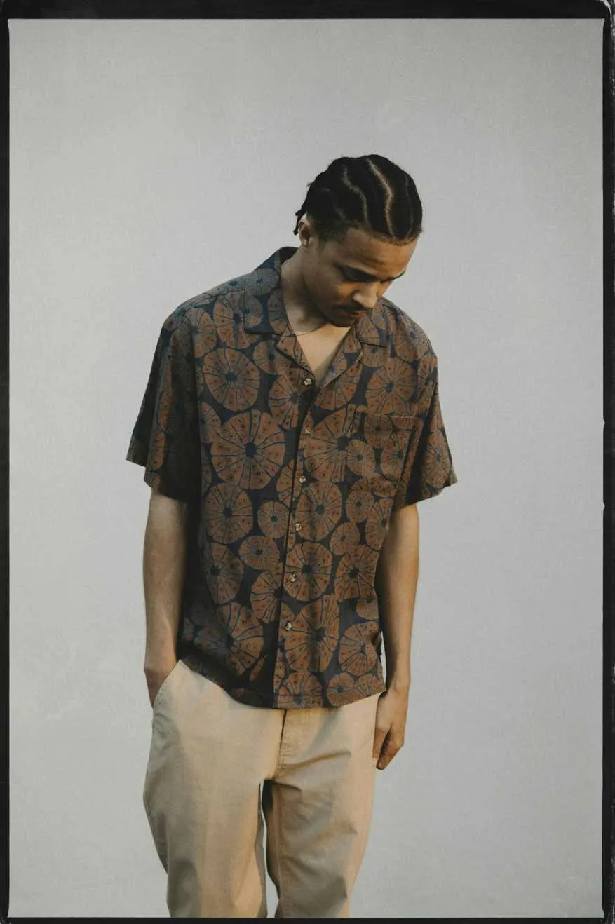 Bunker Slub S/S Camp Collar Woven Shirt