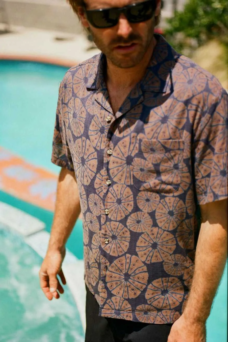 Bunker Slub S/S Camp Collar Woven Shirt