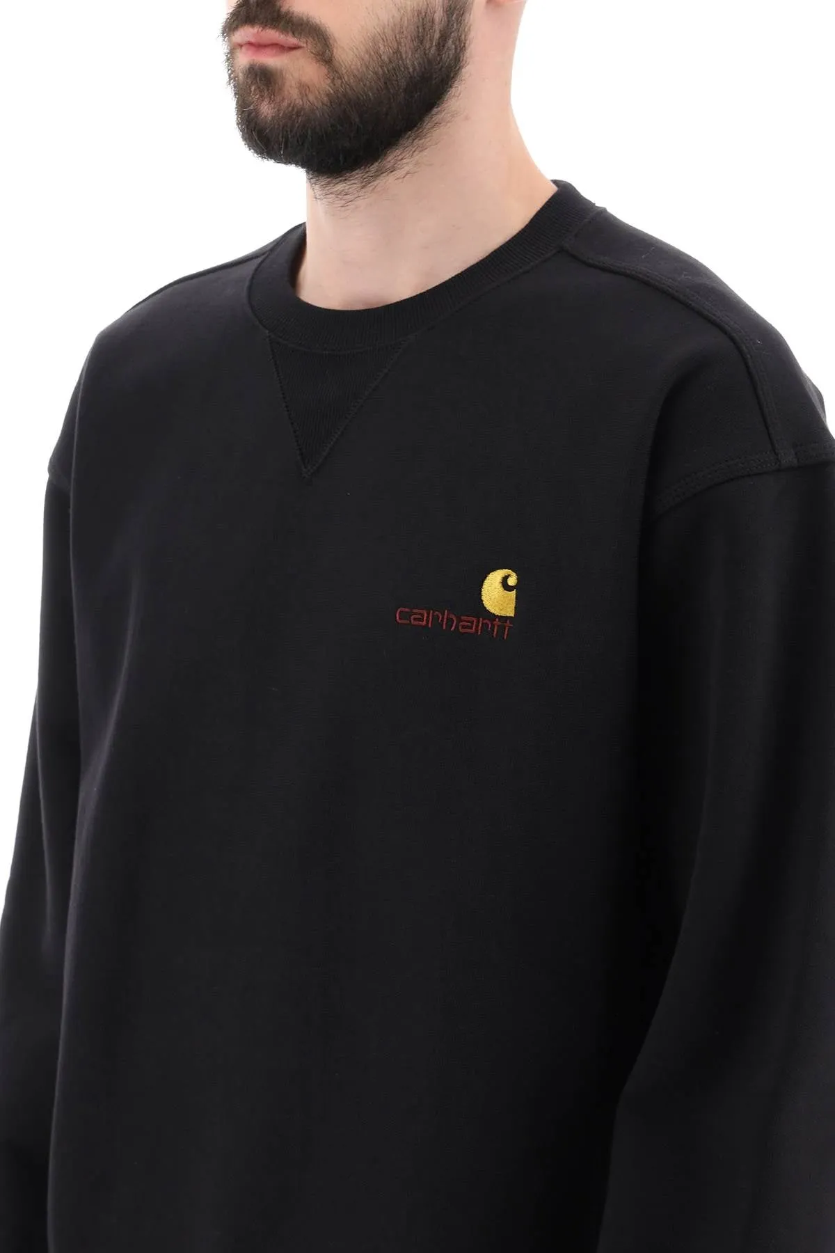 Carhartt Wip Men's American Script Crewneck Sweatshirt