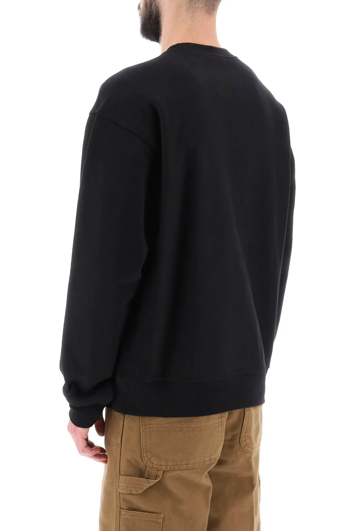Carhartt Wip Men's American Script Crewneck Sweatshirt