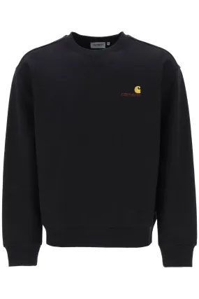 Carhartt Wip Men's American Script Crewneck Sweatshirt
