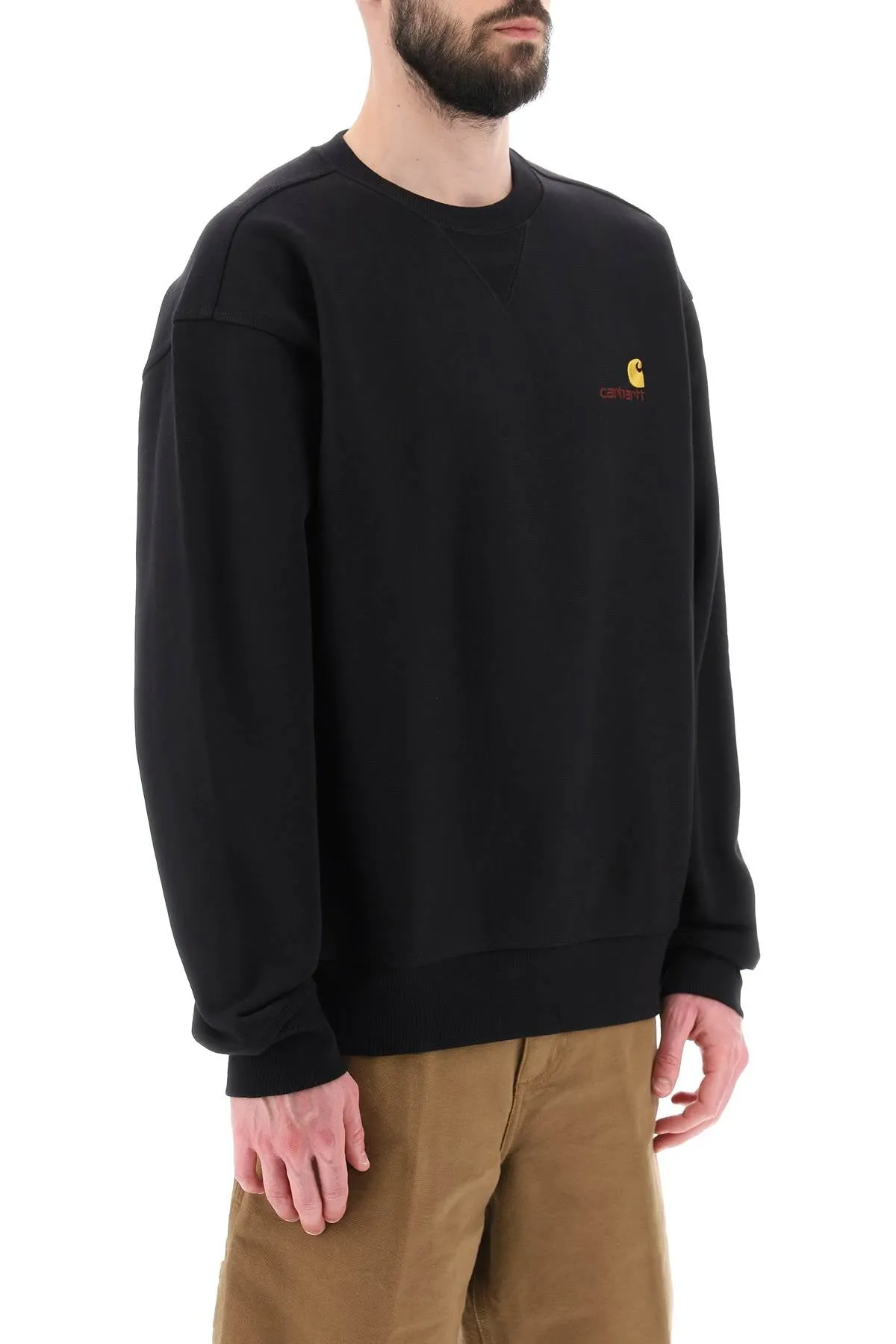 Carhartt Wip Men's American Script Crewneck Sweatshirt