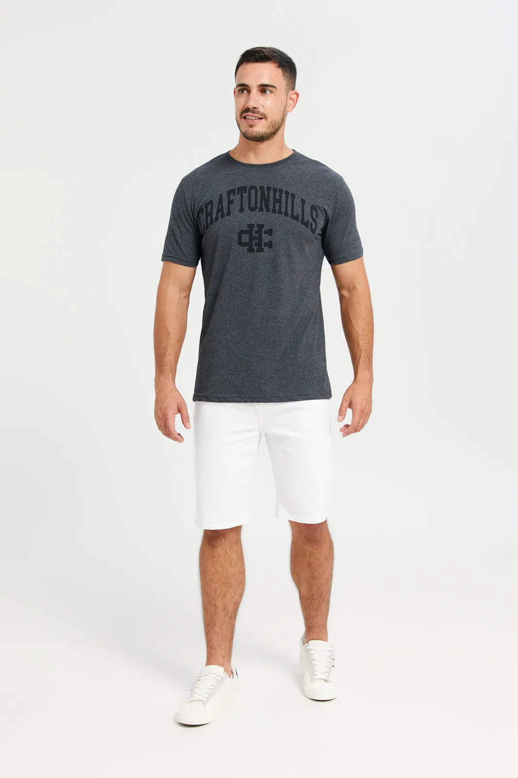 Charcoal Graphic T-Shirt