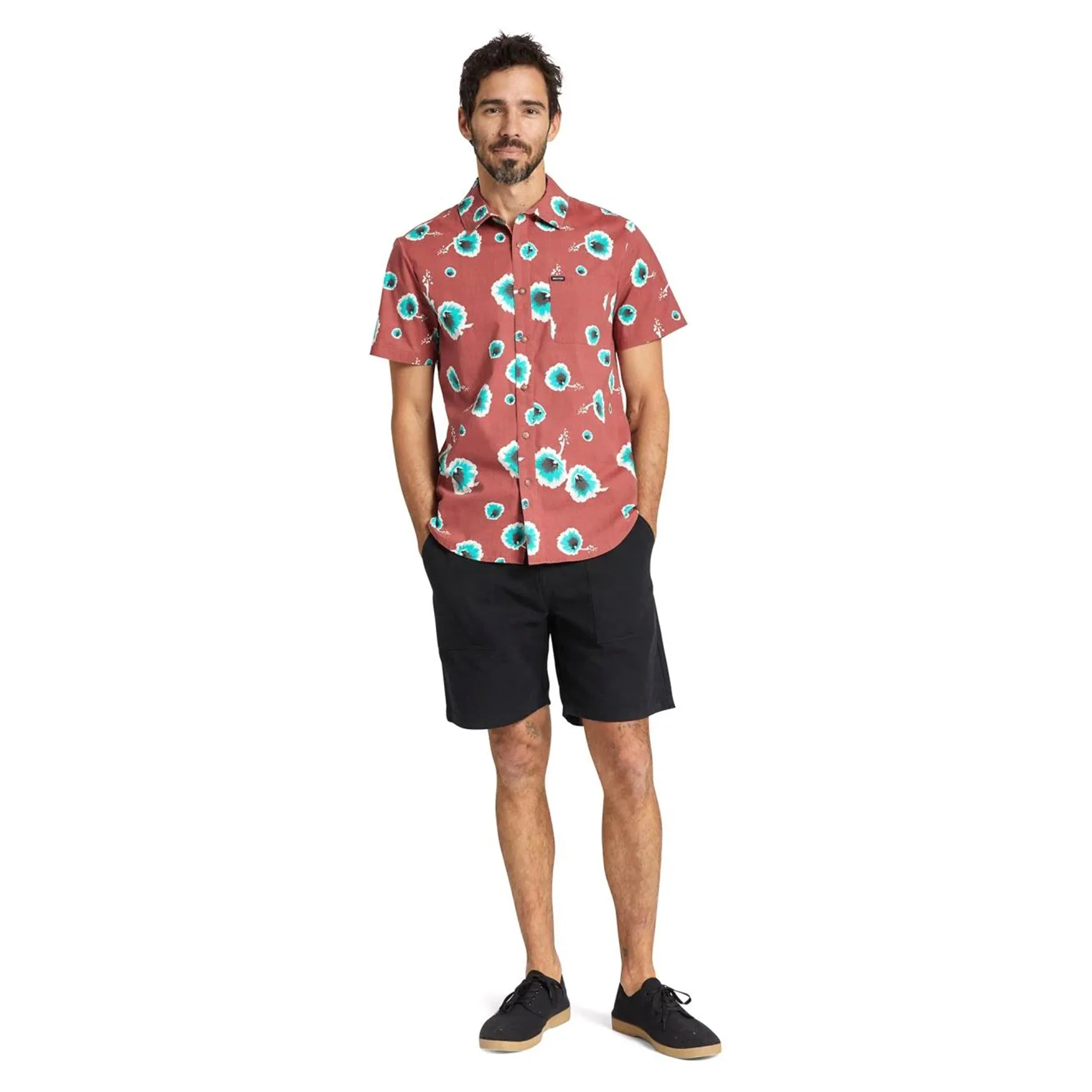 Charter Print S/S Woven Shirt