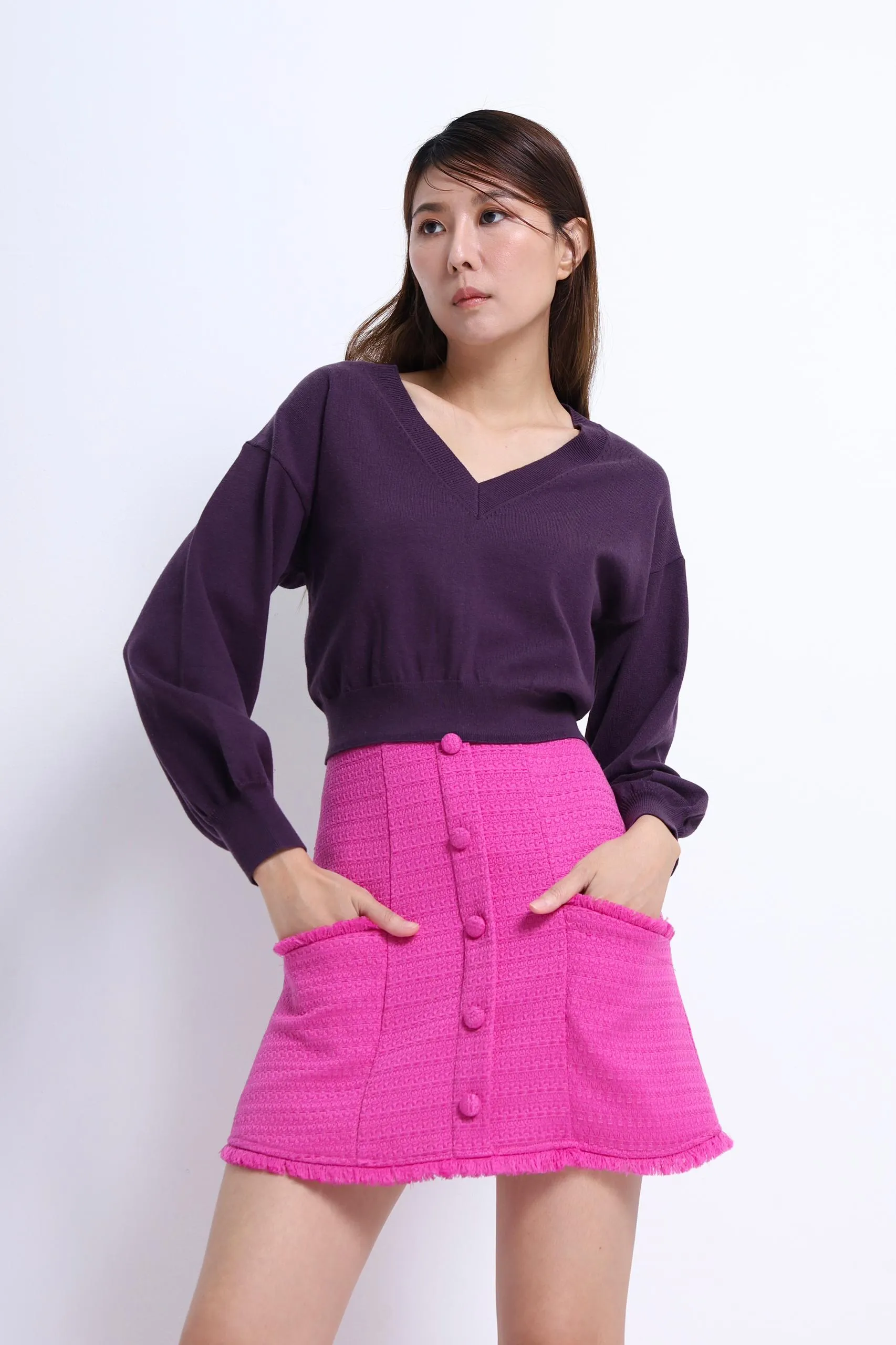 Claire Tweed Skirt
