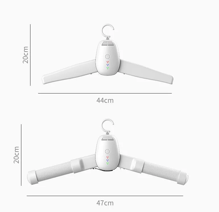 Clothes Dryer Rack Portable Electric Clothes Shirt Shoes Hanger Foldable Compact Clothes Dryer Hanger | BY-067