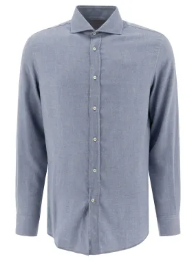 COTTON-BLEND SHIRT