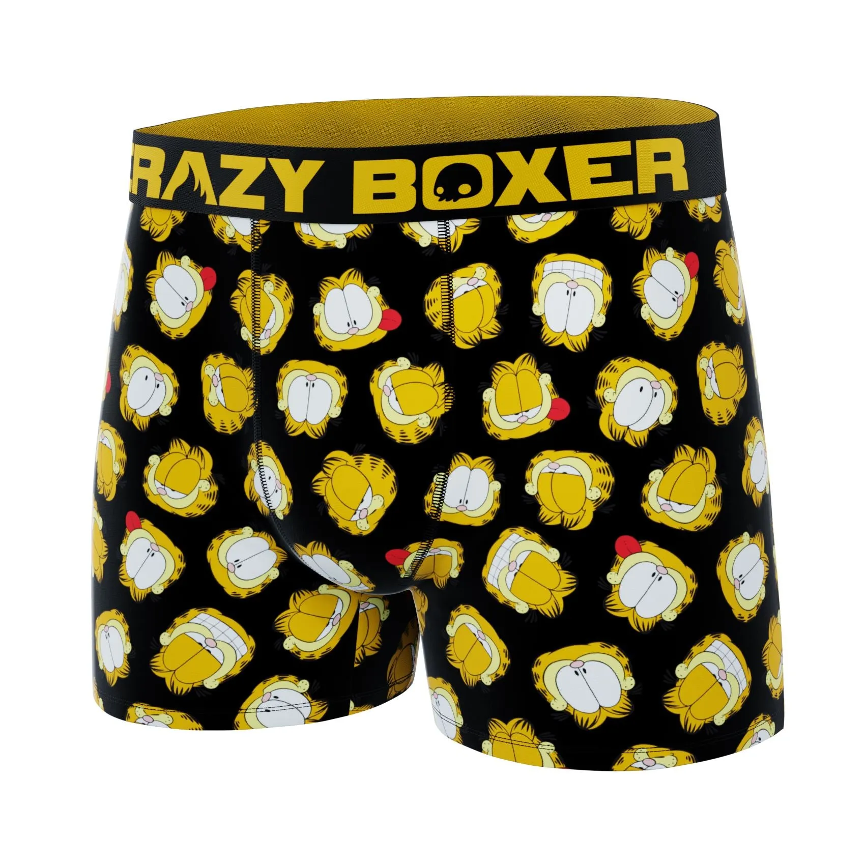 CRAZYBOXER Garfield Faces Men's Boxer Briefs