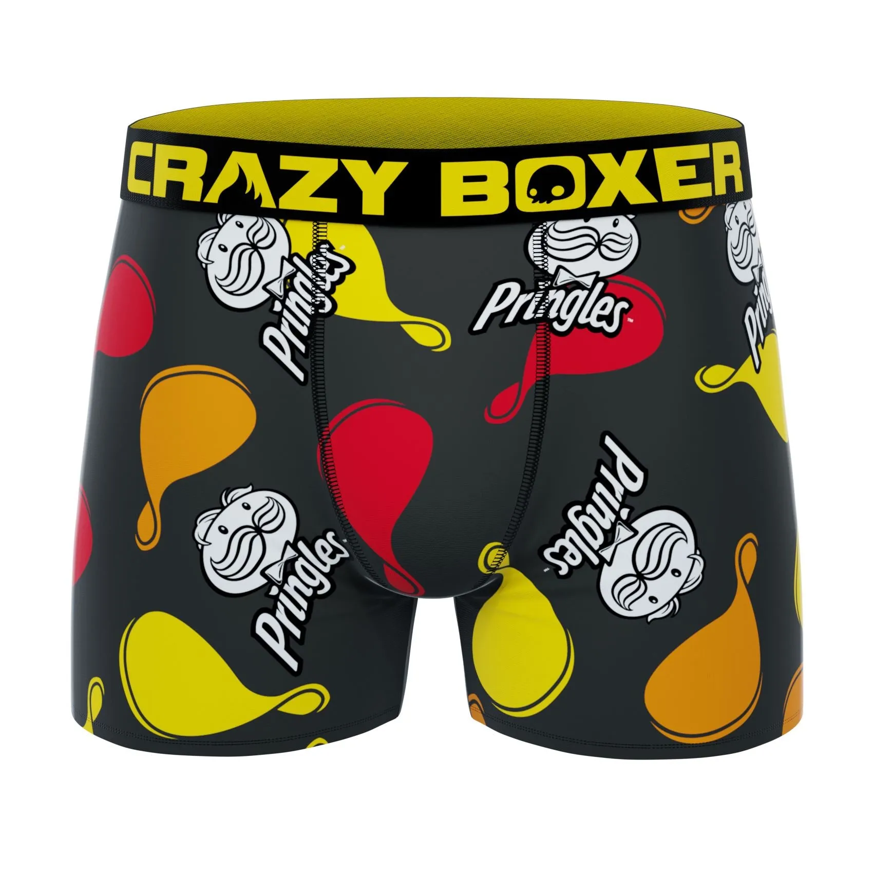 CRAZYBOXER Pringles Chips Tube Men's Boxer Briefs (3 Pack)